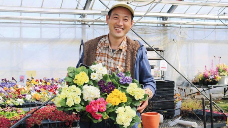 花づくりの達人奥隆善さん