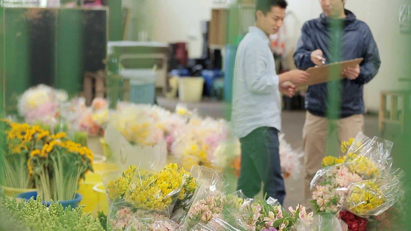 新鮮で高品質のお花を出荷