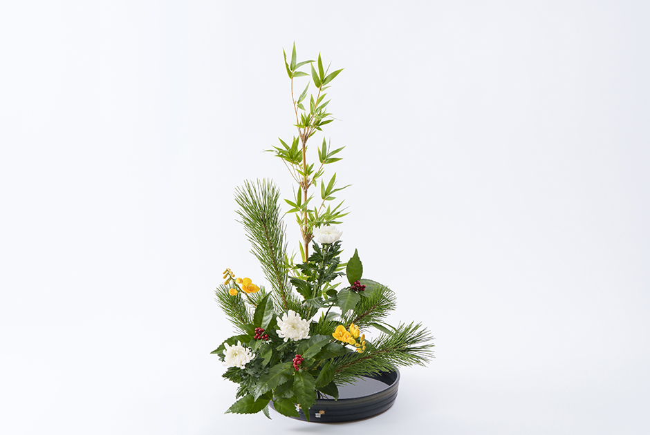 萬古焼の水盤花器 巳-1
